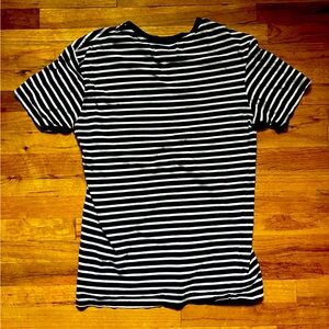 Black & white striped tee